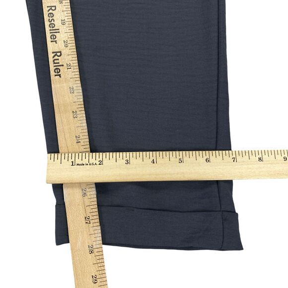 SO Paperbag Taper Pants Size Women's L Out Of Office Charcoal Price $44 - Picture 11 of 16